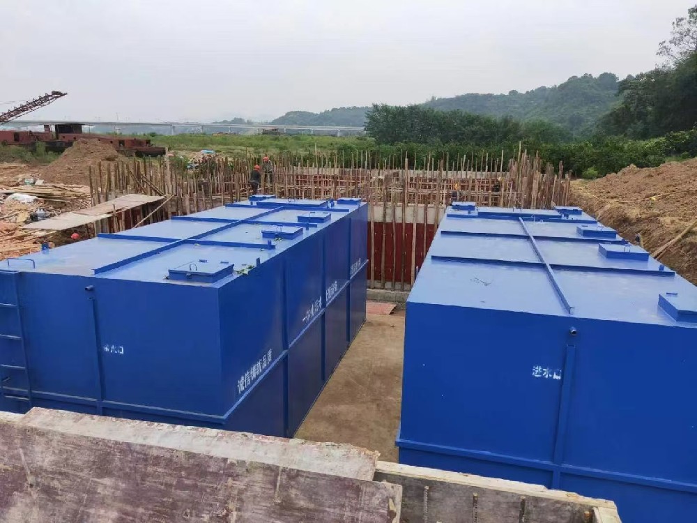江西宜春市社區(qū)生活污水處理一體化污水處理設備